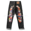 Jeans Hip Hop Impresos Retro Denim Streetwear