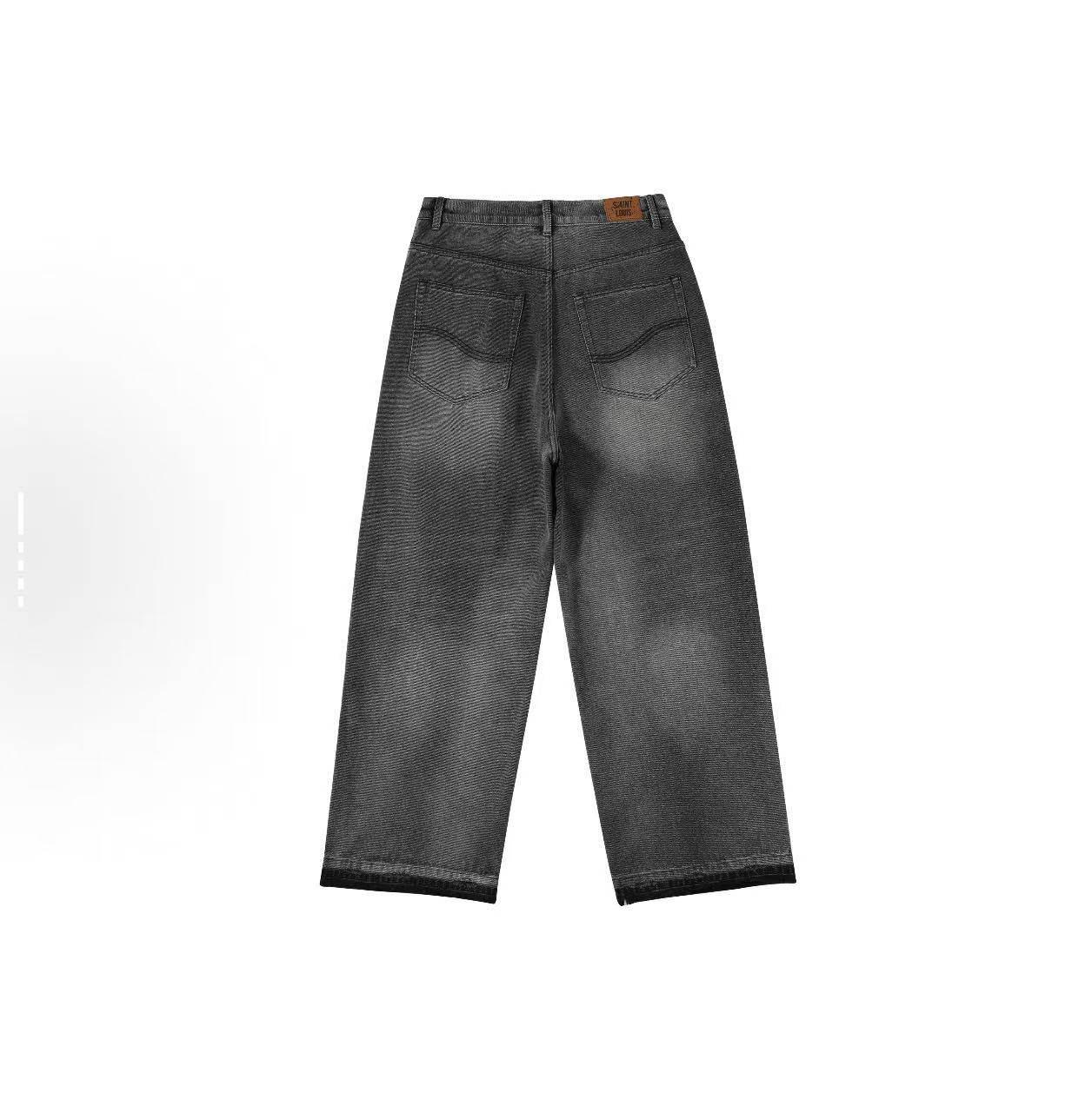 Jeans SS*AINT LOUIS Destruidos Logo Denim