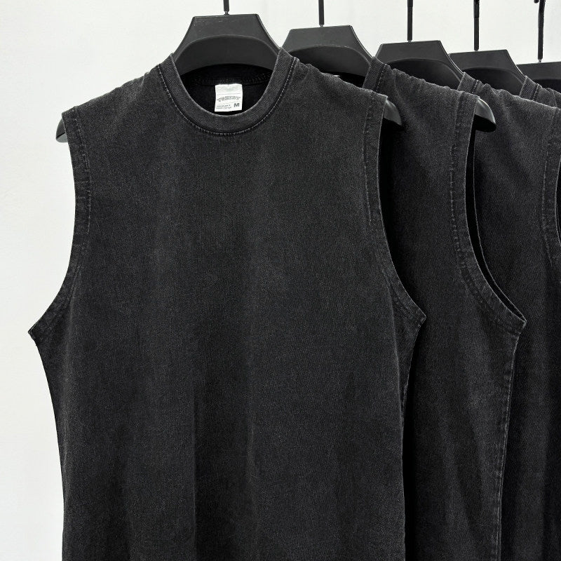 Chaleco Camiseta Sin Mangas Vintage Lavado Imagen principal del producto