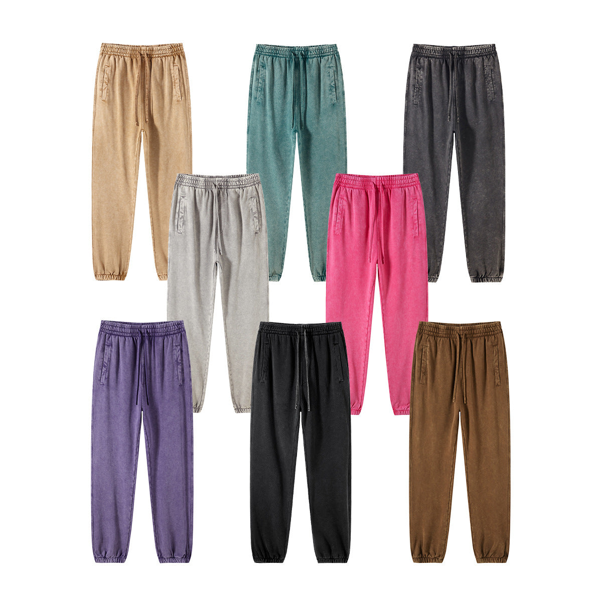 Pantalones Básicos Sin Estampado