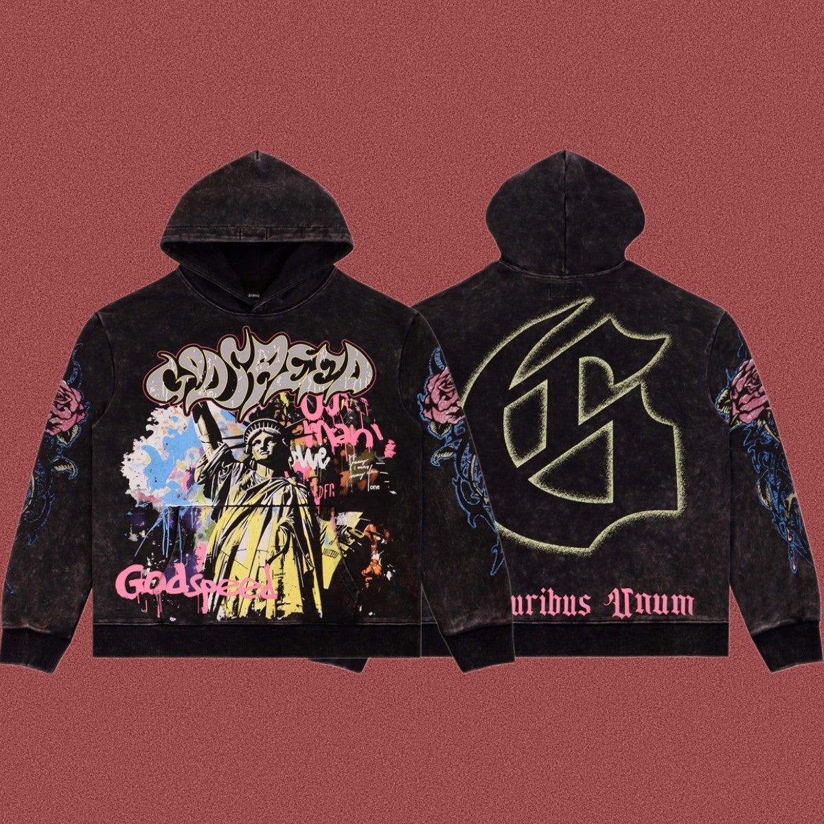 Sudadera Capucha GO*SPEED Streetwear Urbano