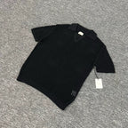 Polo Retro Recortado Punto Manga Corta