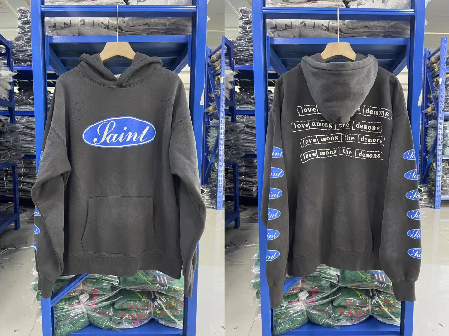 Sudadera Capucha SAI*T MICHAEL Lujo Religioso