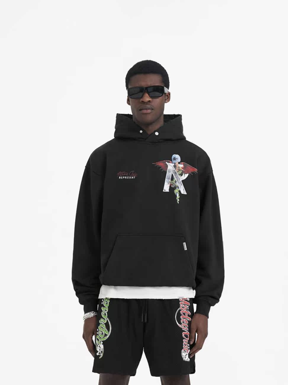 Sudadera Capucha REP*ESENT Streetwear Urbano Imagen secundaria del producto