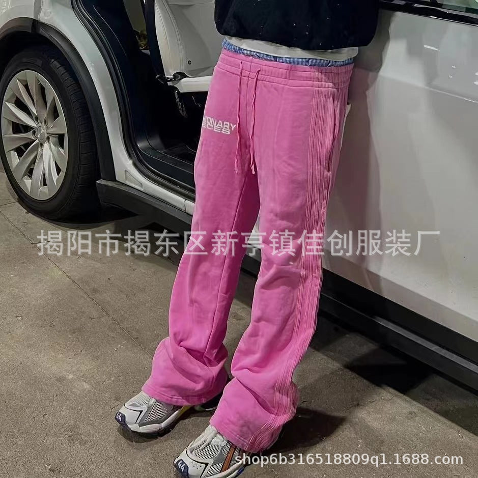 Pantalones Deportivos Casuales Retro Americano