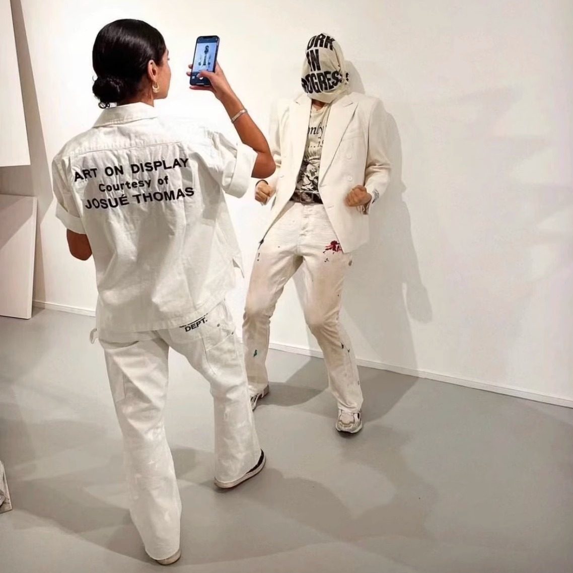 Pantalones Gallery Dept Pintados Tinta