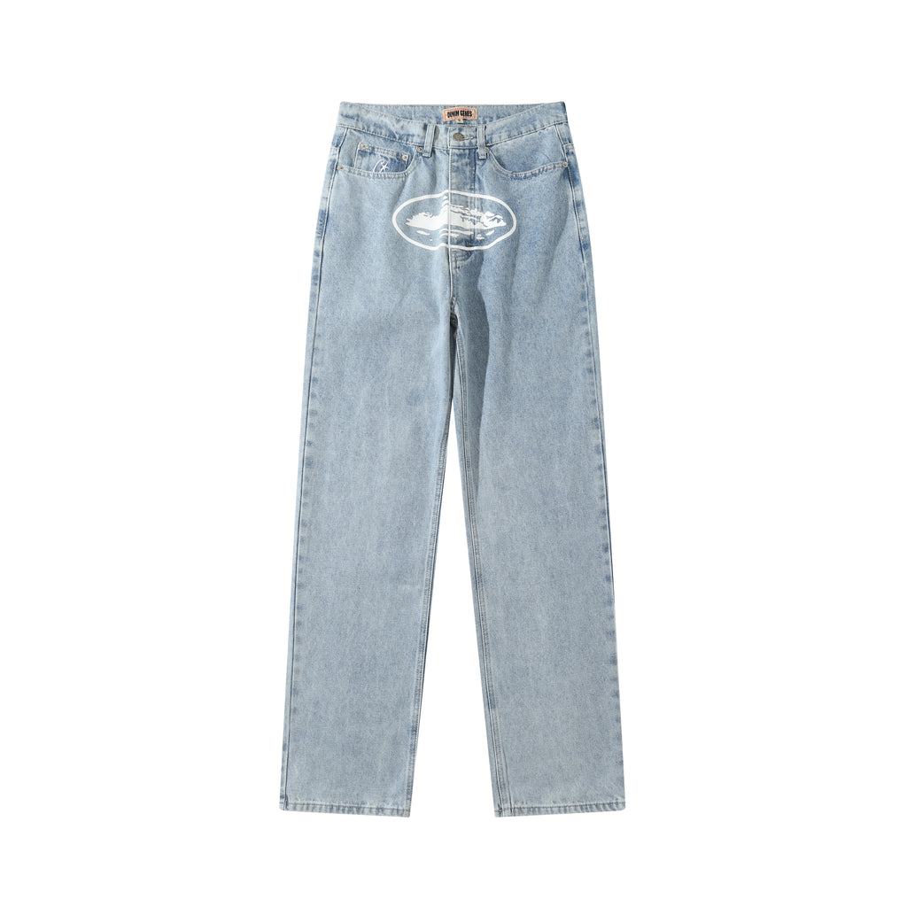 Jeans CE en Tono Crema