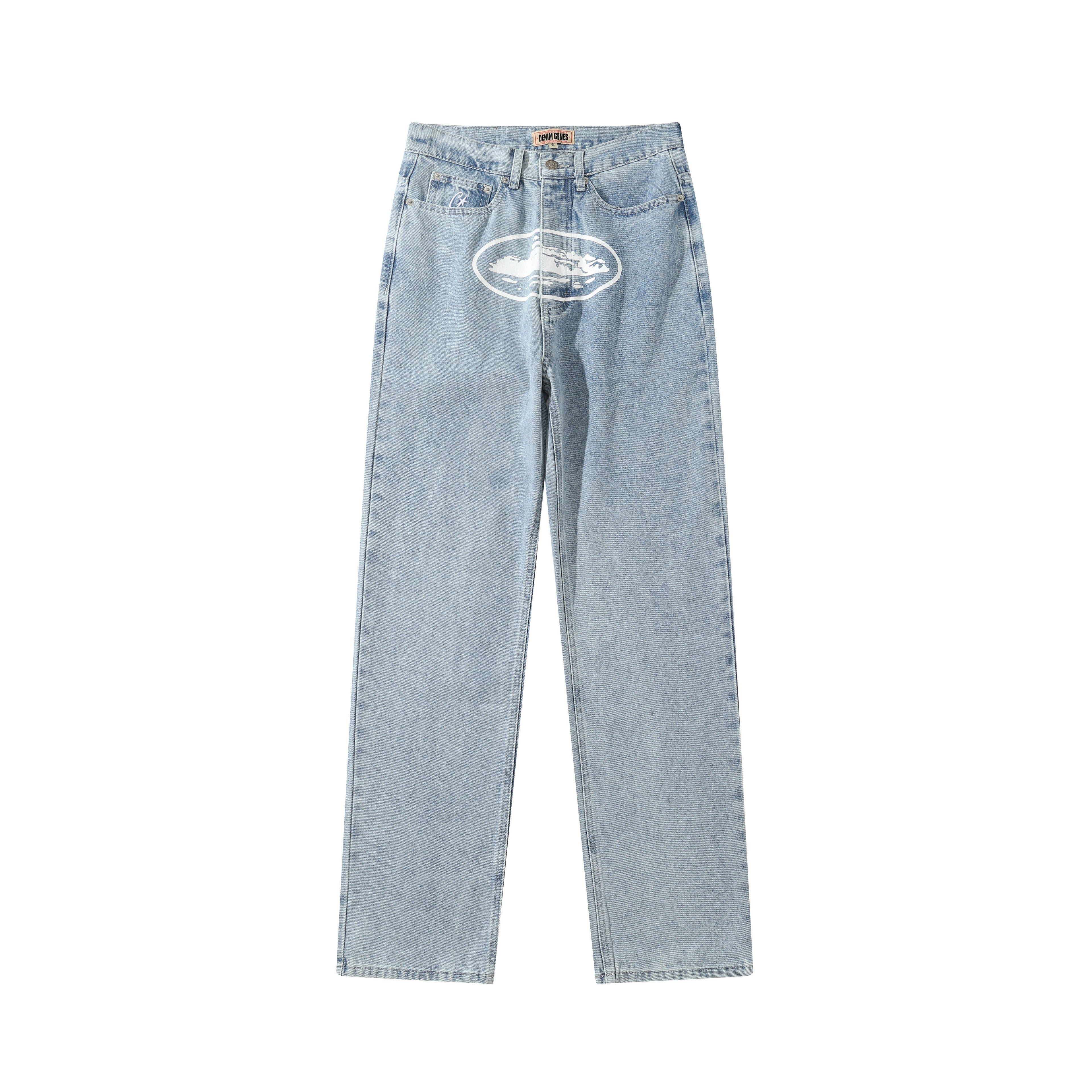 Jeans CE en Tono Crema