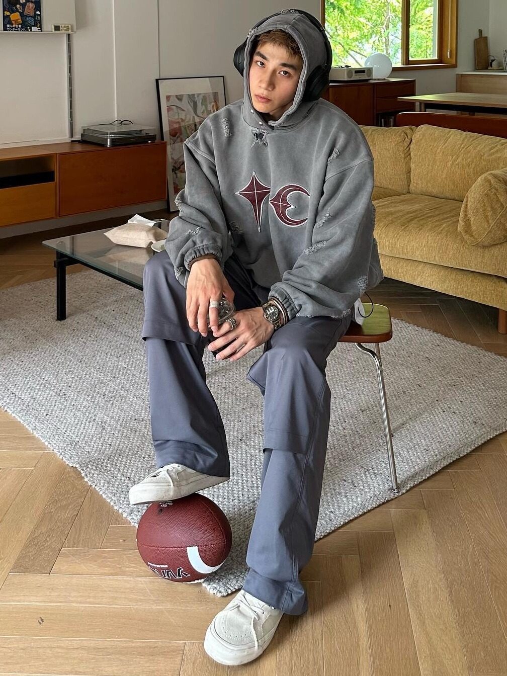 Sudadera Capucha TH*G CLUB Streetwear Urbano Imagen secundaria del producto