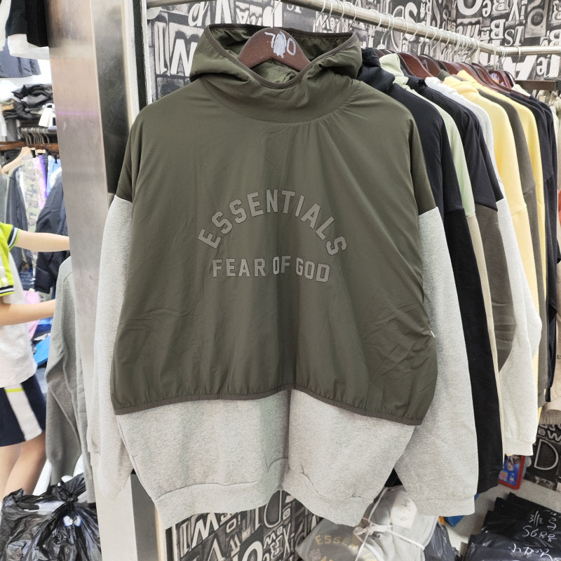 Sudadera Capucha ESSENT*ALS Minimalista Básico