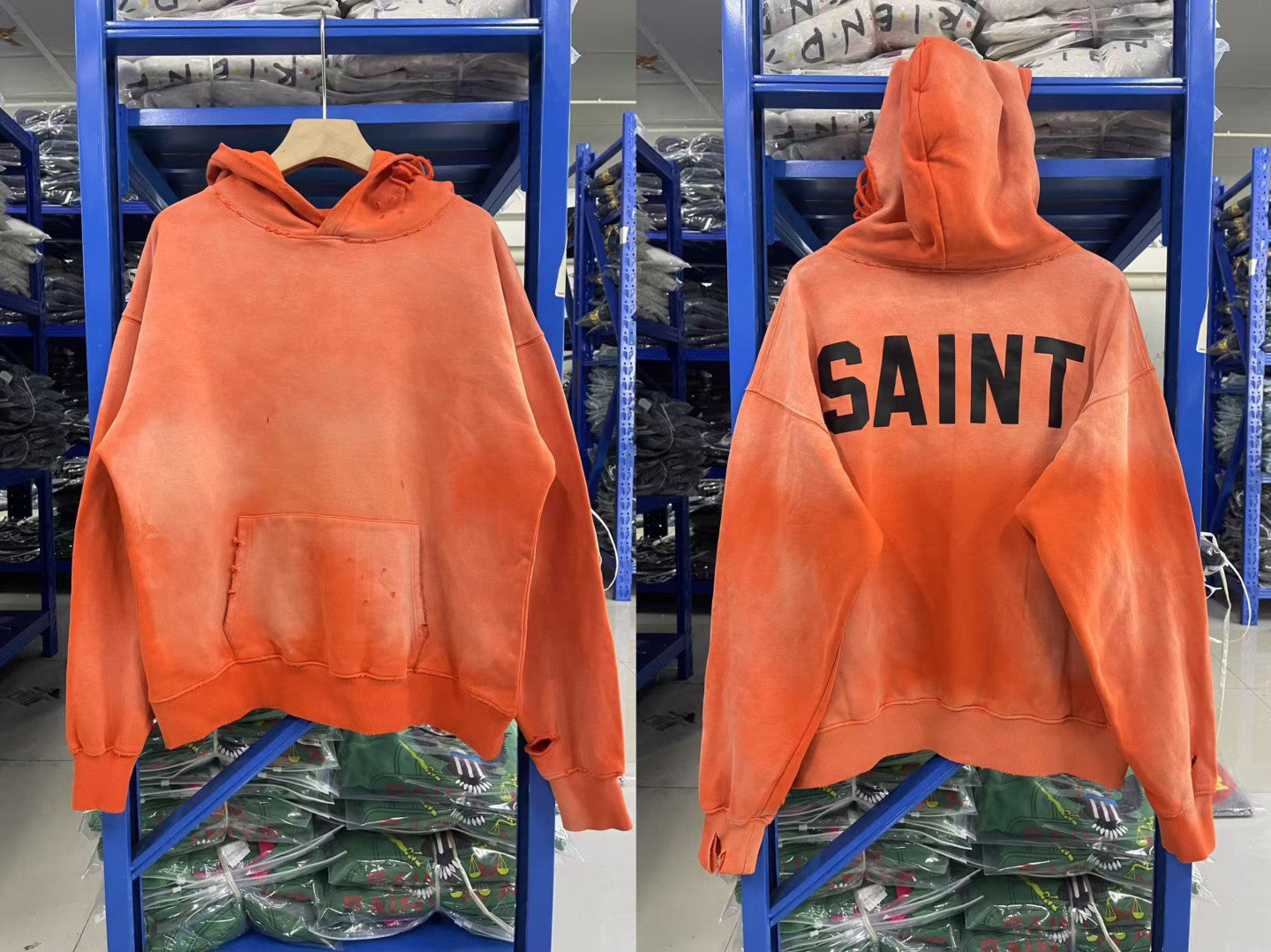 Sudadera Capucha SAI*T MICHAEL Lujo Religioso