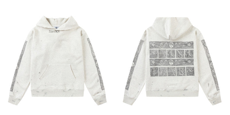 Sudadera Capucha SAI*T MICHAEL Lujo Religioso