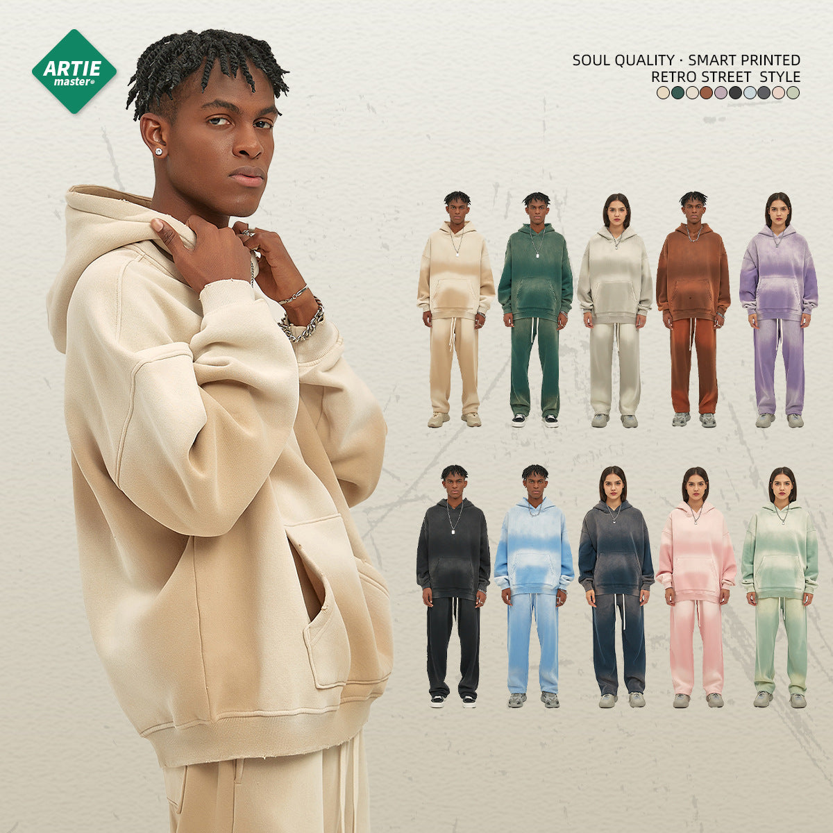 Sudadera Capucha Blank Básica Personalizable Imagen principal del producto