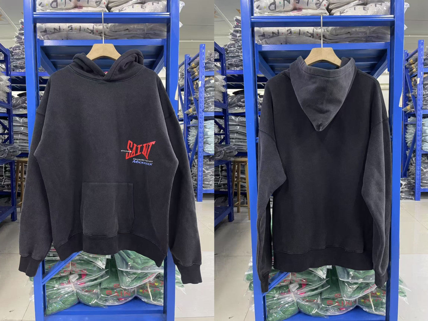 Sudadera Capucha SAI*T MICHAEL Lujo Religioso