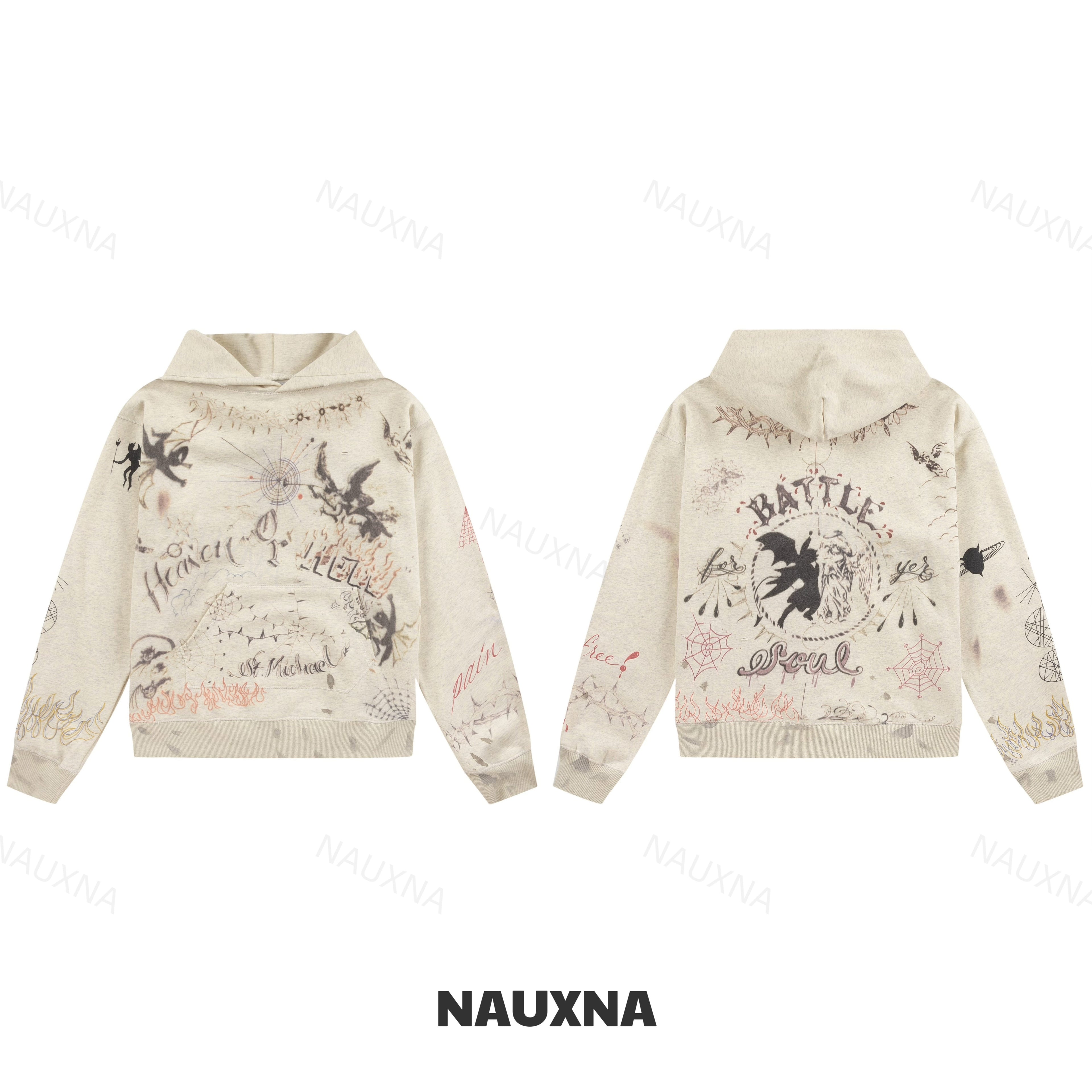 Sudadera Capucha SA*NT M Streetwear Urbano