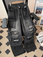Jeans Baggy Holgados Denim Streetwear