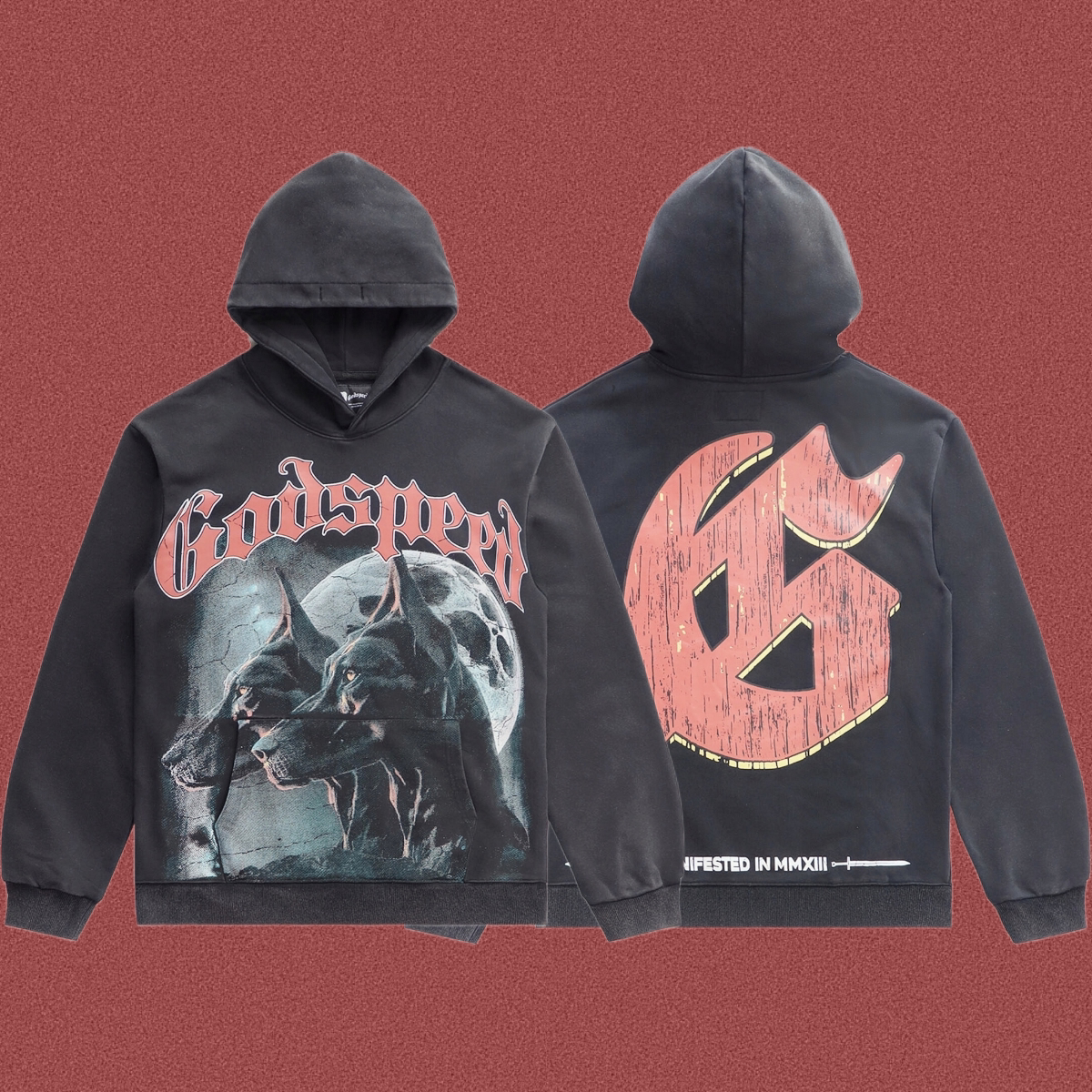 Sudadera Capucha GO*SPEED Streetwear Urbano