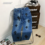 Pantalones Chrome Hearts Diseño Urbano