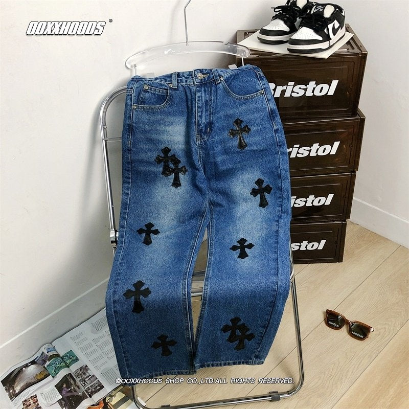 Pantalones Chrome Hearts Diseño Urbano