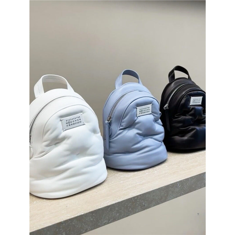 Mochila Margiela Mairon de Piel