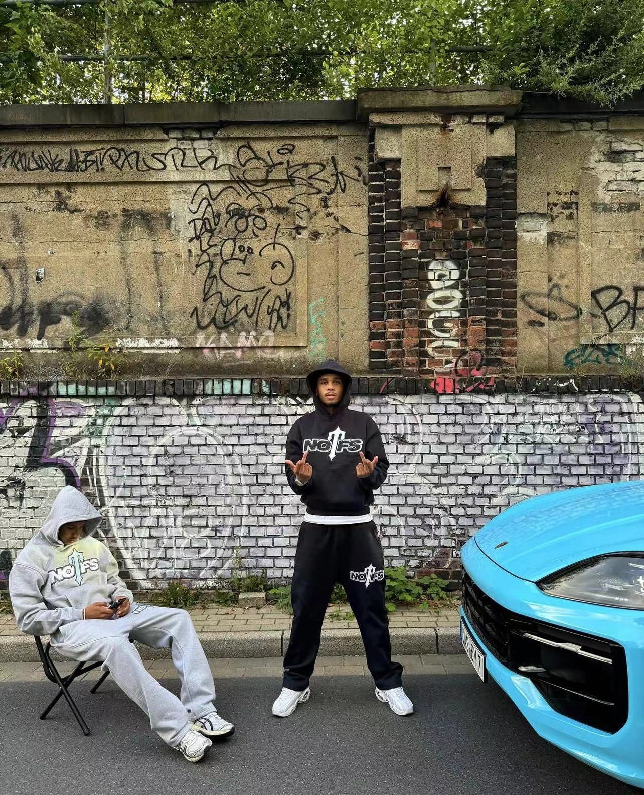 Chándal NOFS Trapstar Negro Hip-Hop