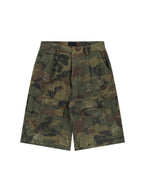 Jorts Cargo Camuflaje Denim Cortos Táctico