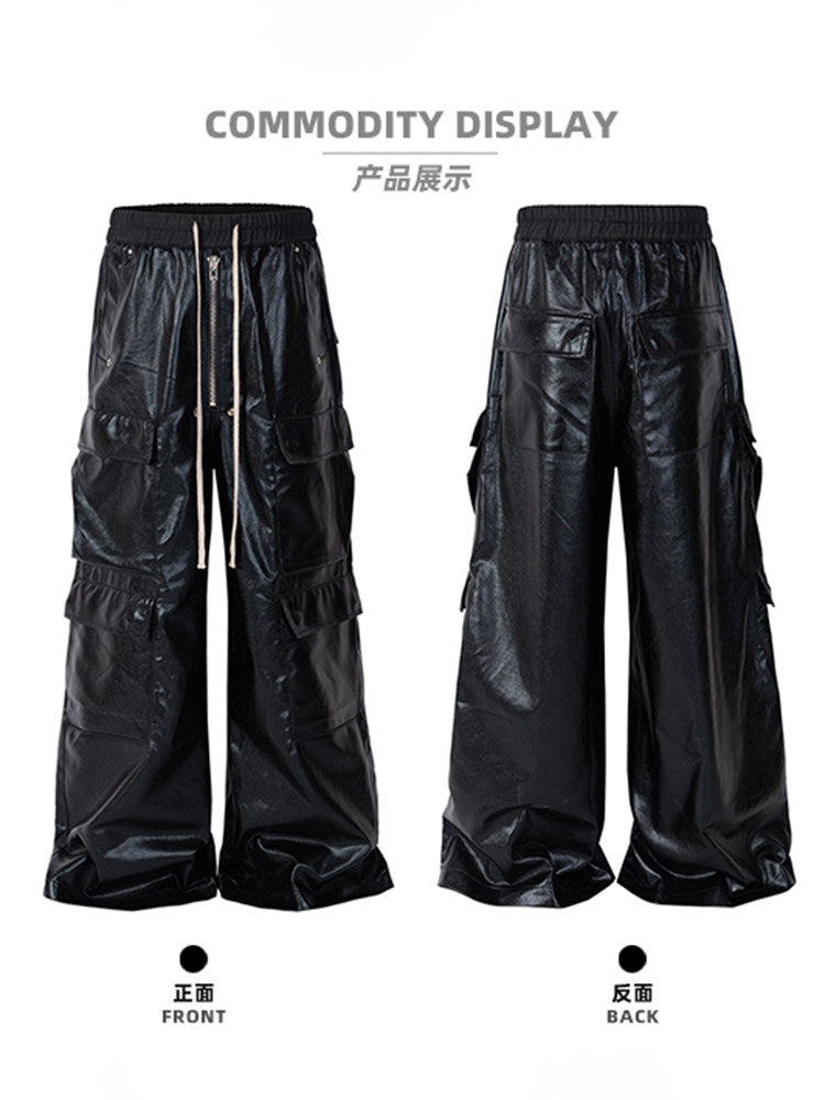 Pantalones AMERICANOS Casual de Pierna Ancha