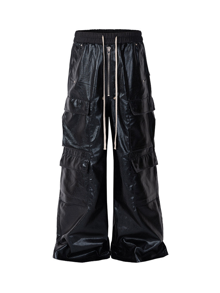 Pantalones AMERICANOS Casual de Pierna Ancha