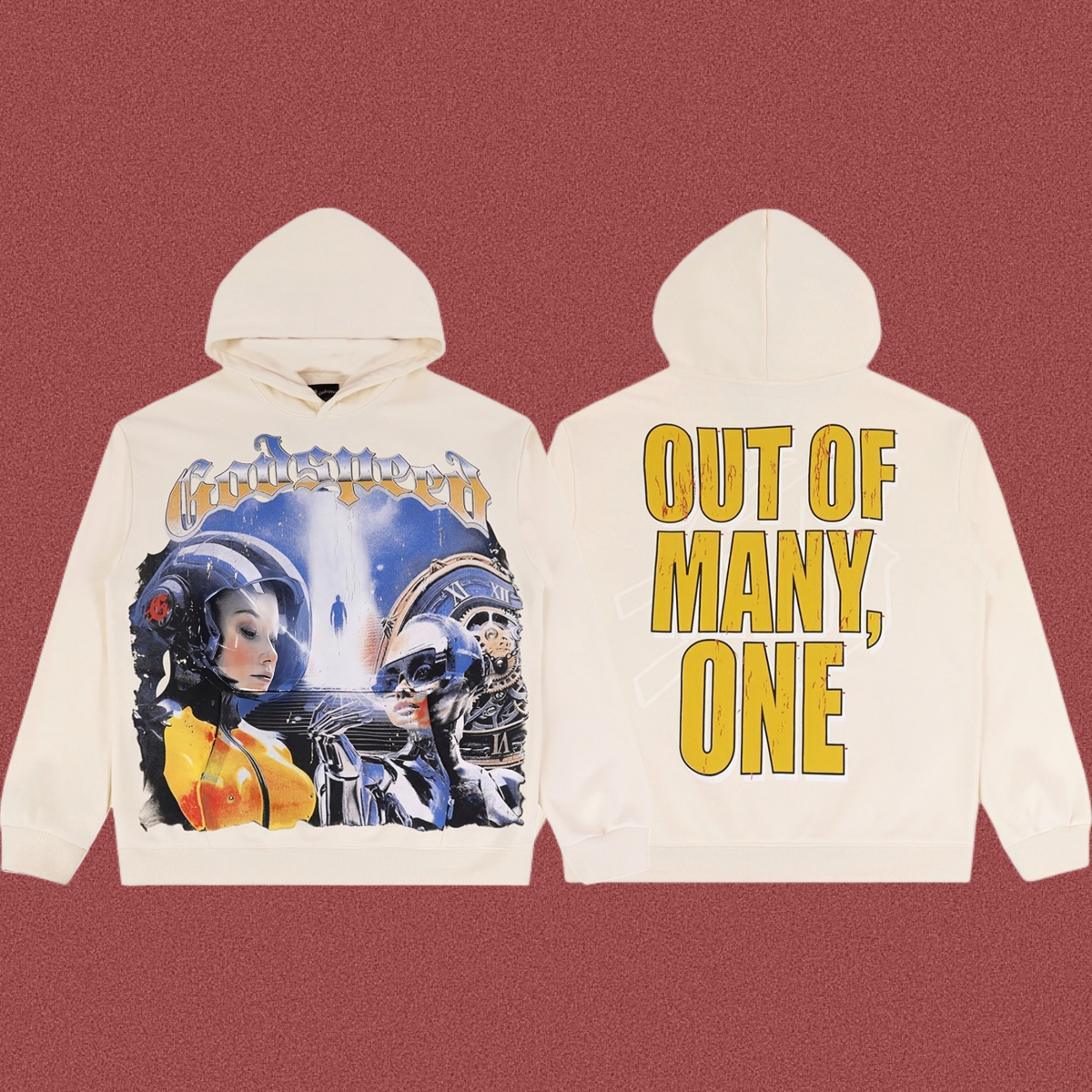 Sudadera Capucha GO*SPEED Streetwear Urbano