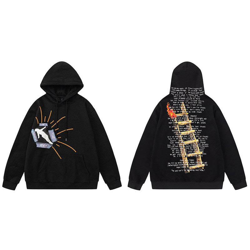 Sudadera Capucha Top Streetwear Urbano