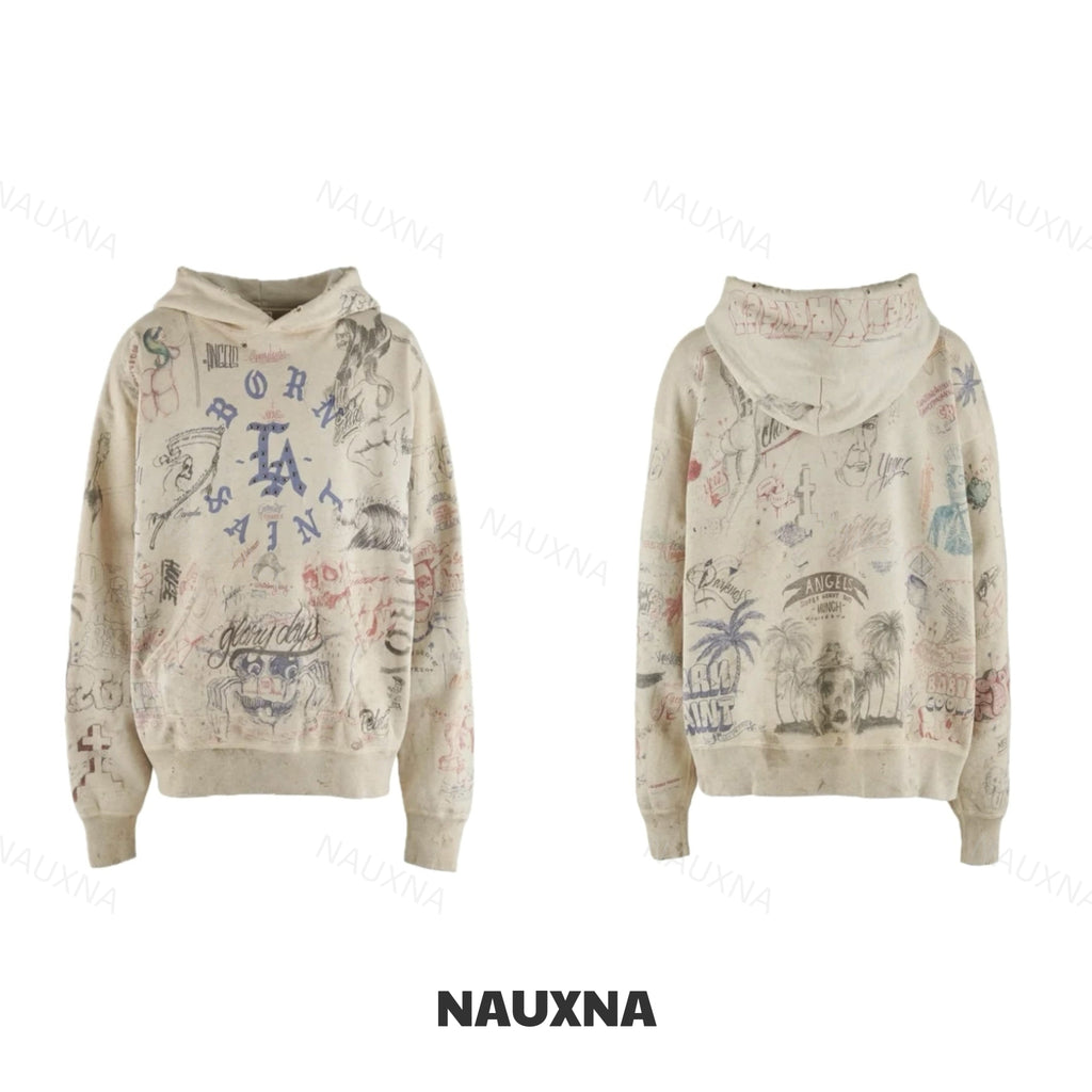 Sudadera Capucha SA*NT M Streetwear Urbano