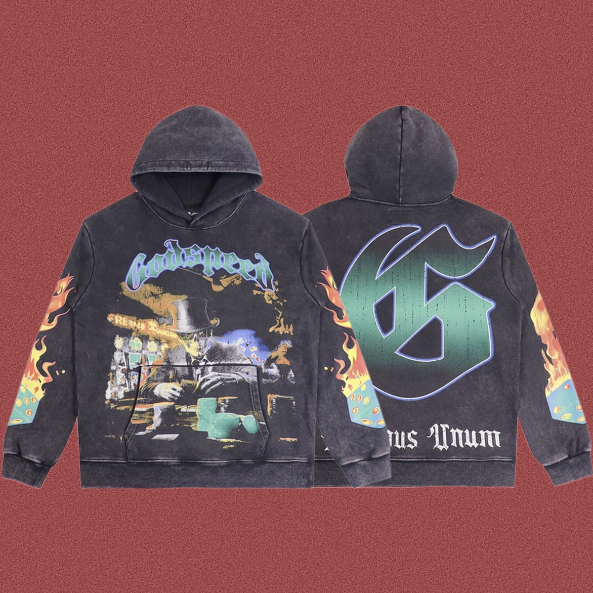 Sudadera Capucha GO*SPEED Streetwear Urbano