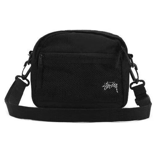 Japanese and Korean Magazine Fashion Brand Shoulder Bag Fashion Personality All-match Crossbody Bag Men's and Women's Casual Canvas Mobile Phone Small Satchel Imagen principal del producto