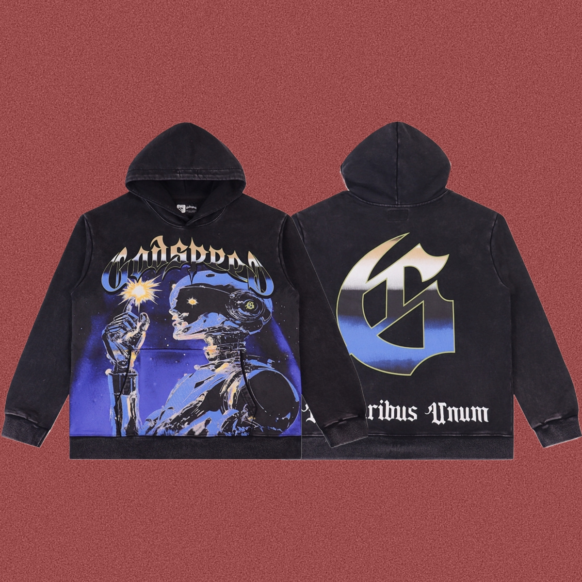 Sudadera Capucha GO*SPEED Streetwear Urbano