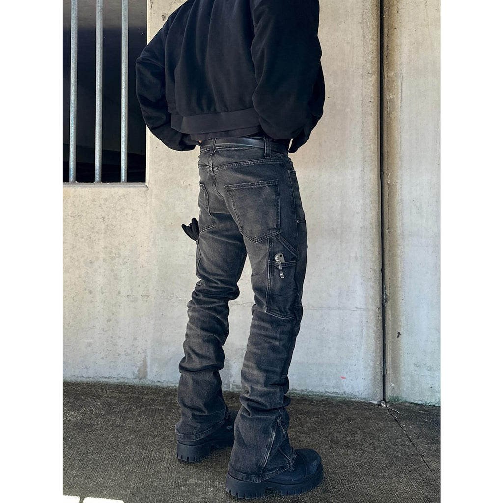 Jeans Negros Hombre High Street