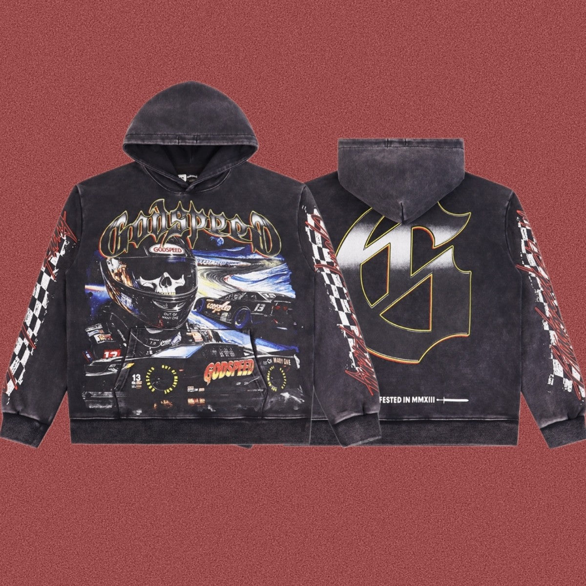 Sudadera Capucha GO*SPEED Streetwear Urbano