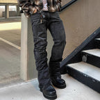 Jeans Negros Hombre High Street