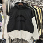 Sudadera Capucha ESSENT*ALS Minimalista Básico