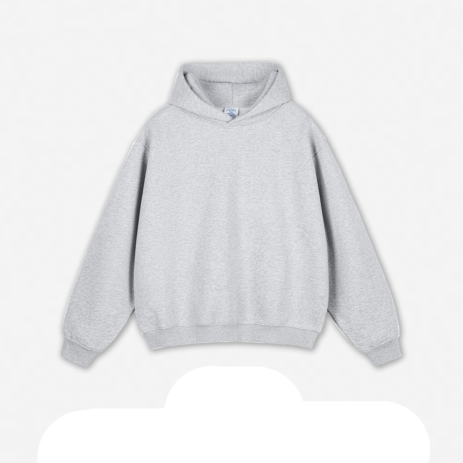 Sudadera Capucha Blank Boxy Oversized Personalizable