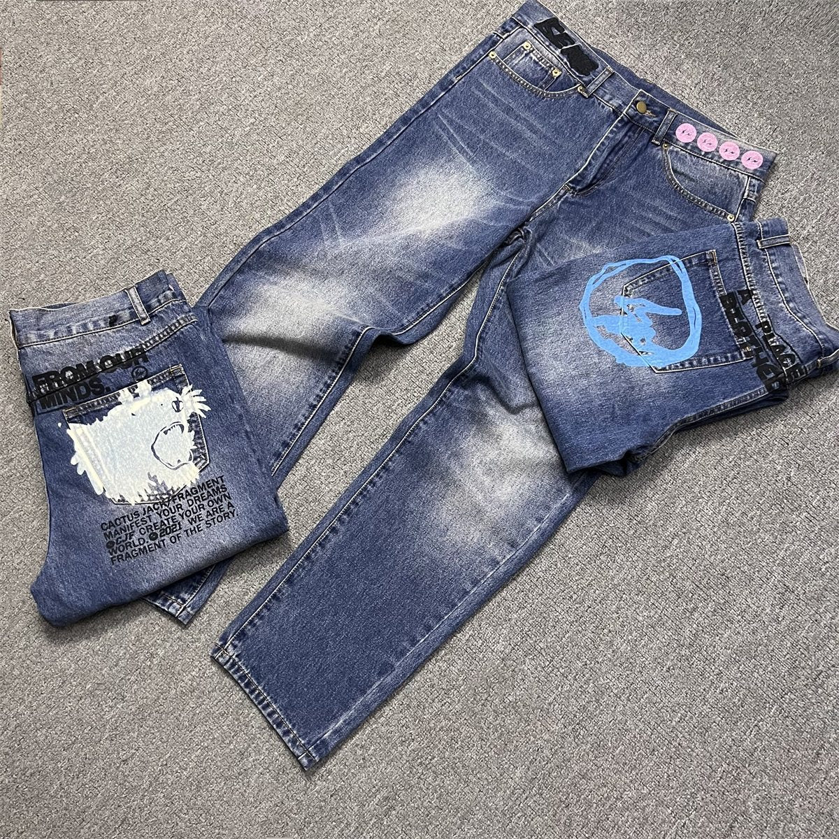 Jeans TR*VIS SC*TT CA*TUS JACK Denim Colaboración Imagen secundaria del producto
