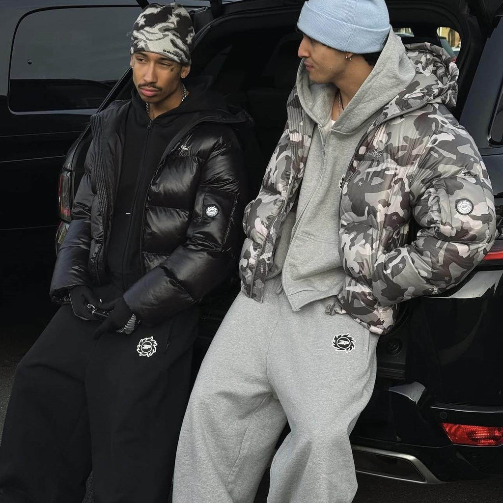 Chaqueta Puffer Broken Planet Plumas