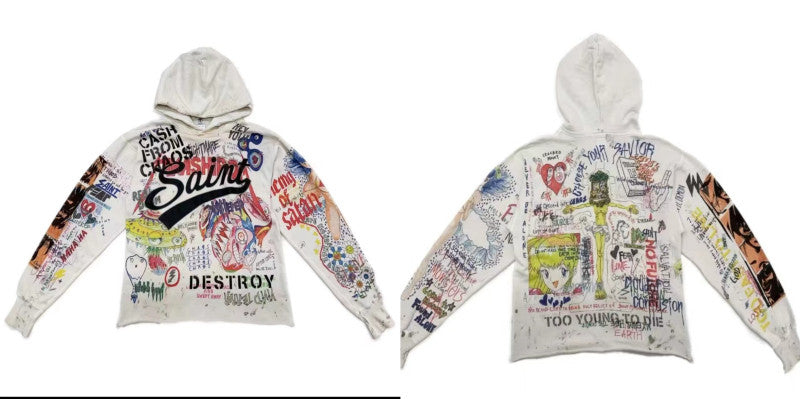 Sudadera Capucha SAI*T MICHAEL Lujo Religioso