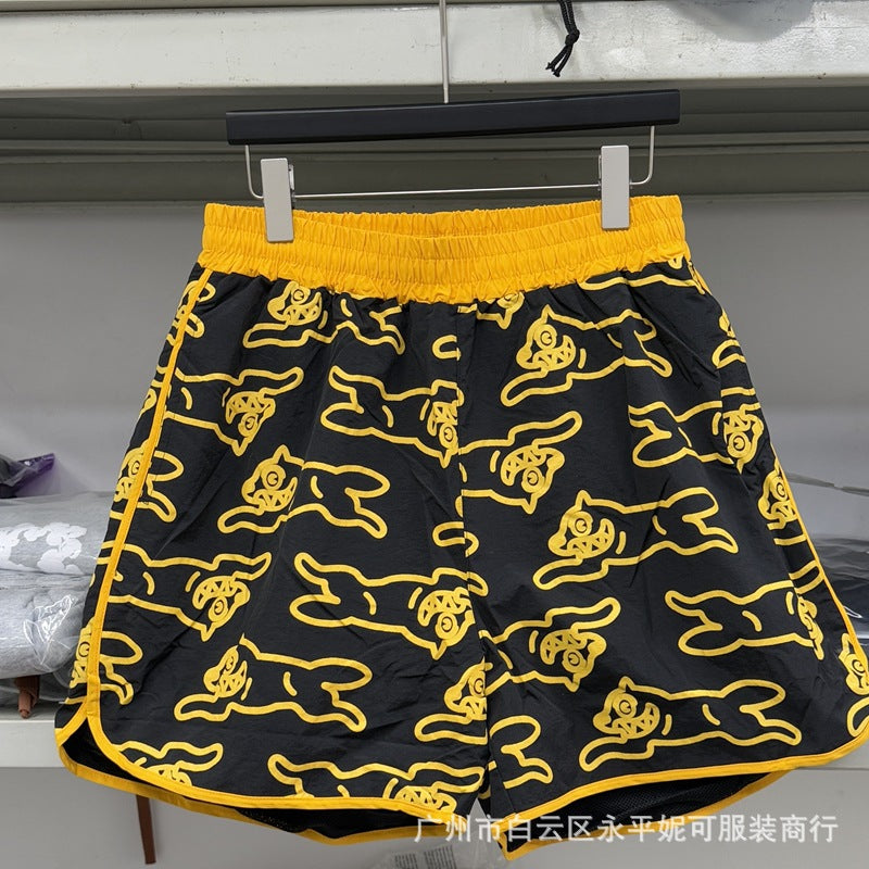 Shorts Deportivos Estampado Completo Verano