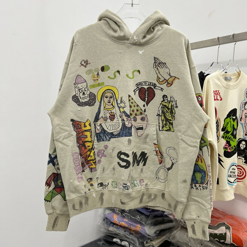 Sudadera Capucha SAI*T MICHAEL Lujo Religioso