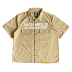 Camisa Casual Estampado Monograma Jarabe