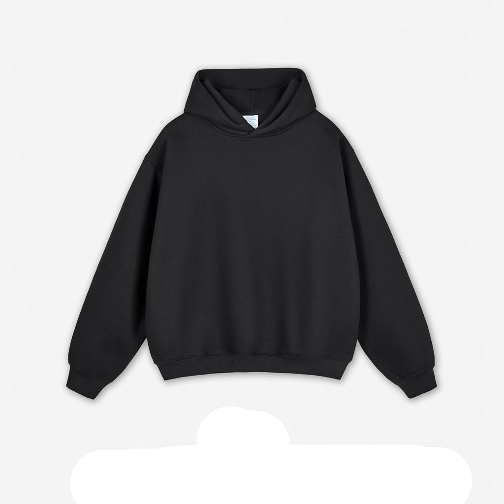 Sudadera Capucha Blank Boxy Oversized Personalizable