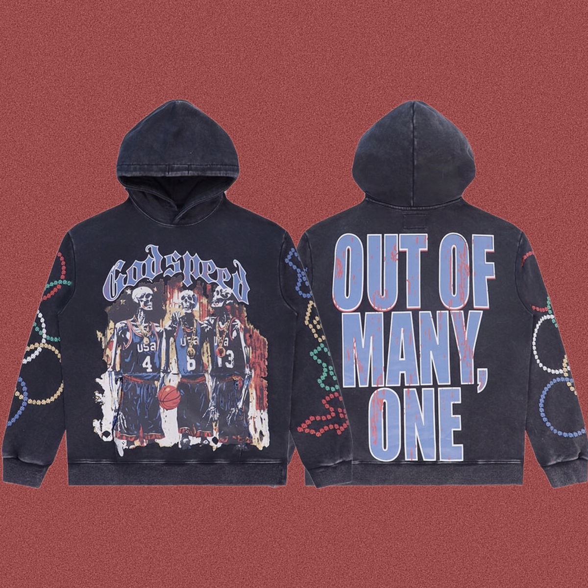 Sudadera Capucha GO*SPEED Streetwear Urbano