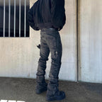 Jeans Negros Hombre High Street