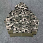 Sudadera Capucha Cremallera S*NA Streetwear