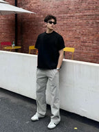 Pantalones Blank Básicos Streetwear Urbano